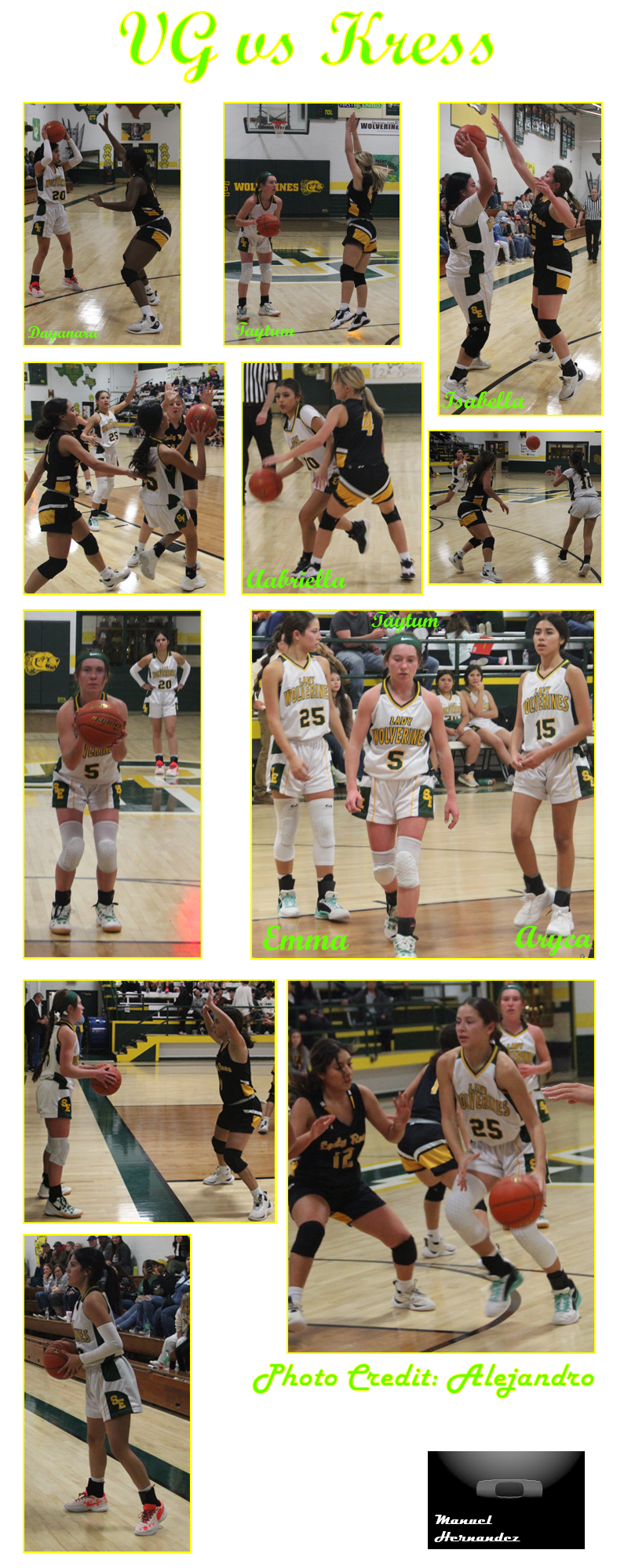 SpringlakeEarth High School VG vs Kress